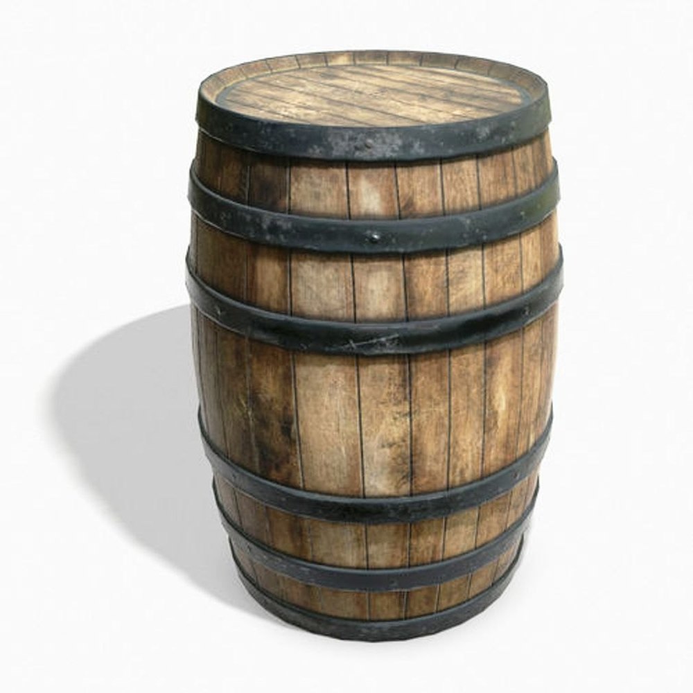 Regenurated Whiskey Barrel