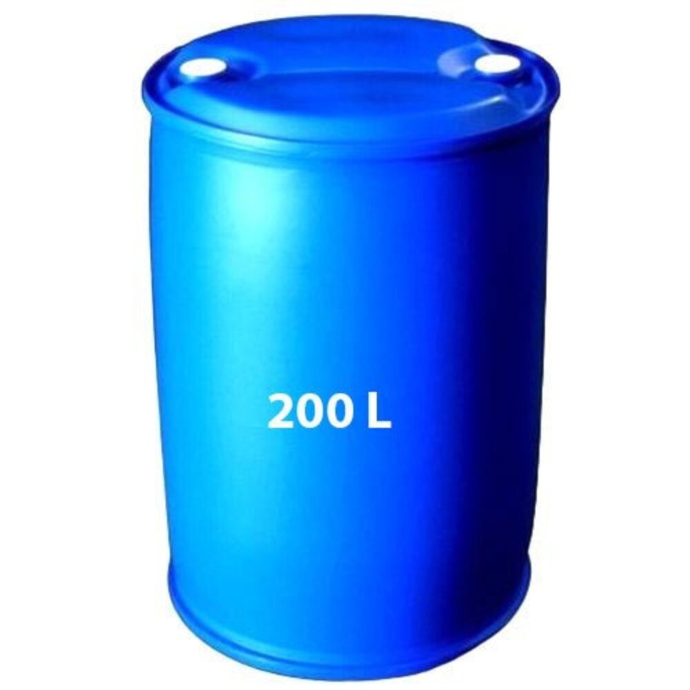 200 L Blue Plastic Water Barrel, For Industrial