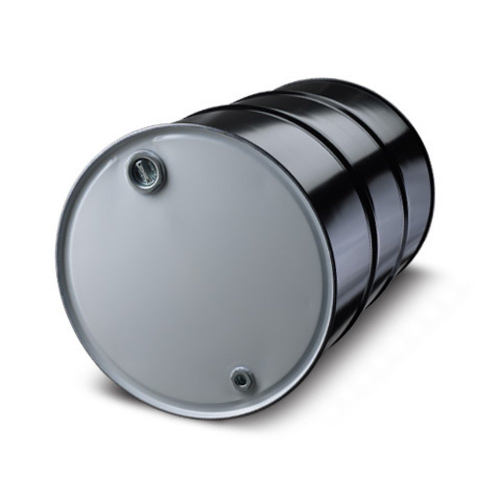 Chemicals Mild Steel Black Metal Barrel, For Industrial, Capacity: 250 Litres
