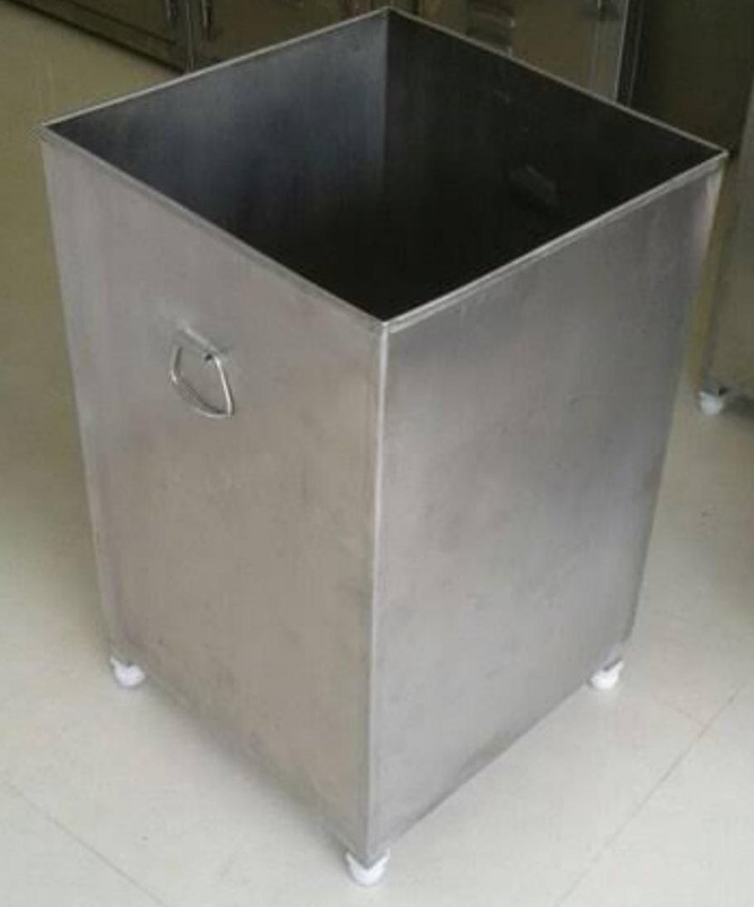 Silver Stainless Steel Galvanized Iron rice drum, For Home Purpose