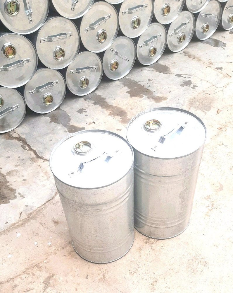 Chemicals Galvanized Barrel, Capacity: 100 Litres