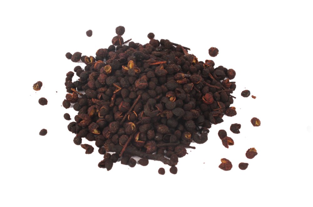 Brown Green Tomar - Timur - Trifla - Sichuan Pepper - Zanthoxylum Rhetsa, Cool & Dry Place