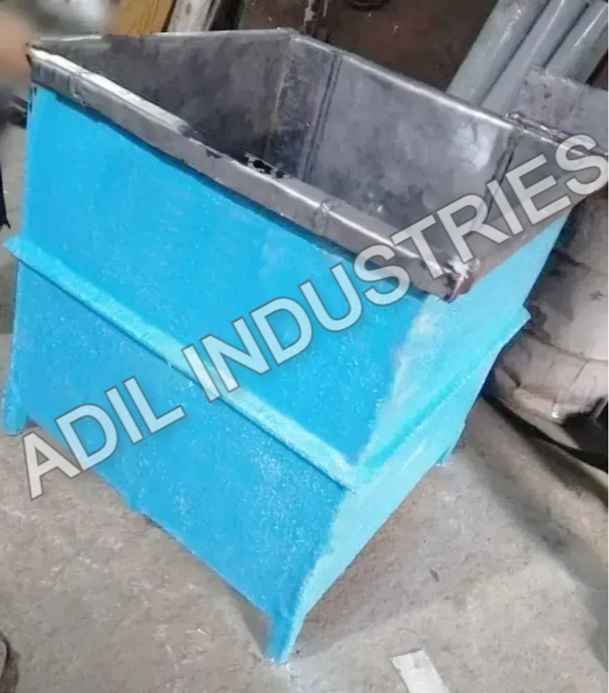 Water Lead Lined Tank, For Industrial, Capacity: 1000 L