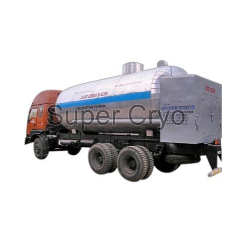 Liquid CO2 Transport Tank, For Industrial, Capacity: 1000-5000 L
