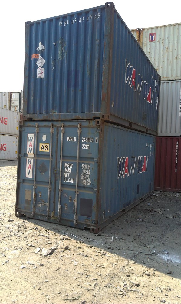 Galvanized Steel Cargo Container, Capacity: 10-20 ton