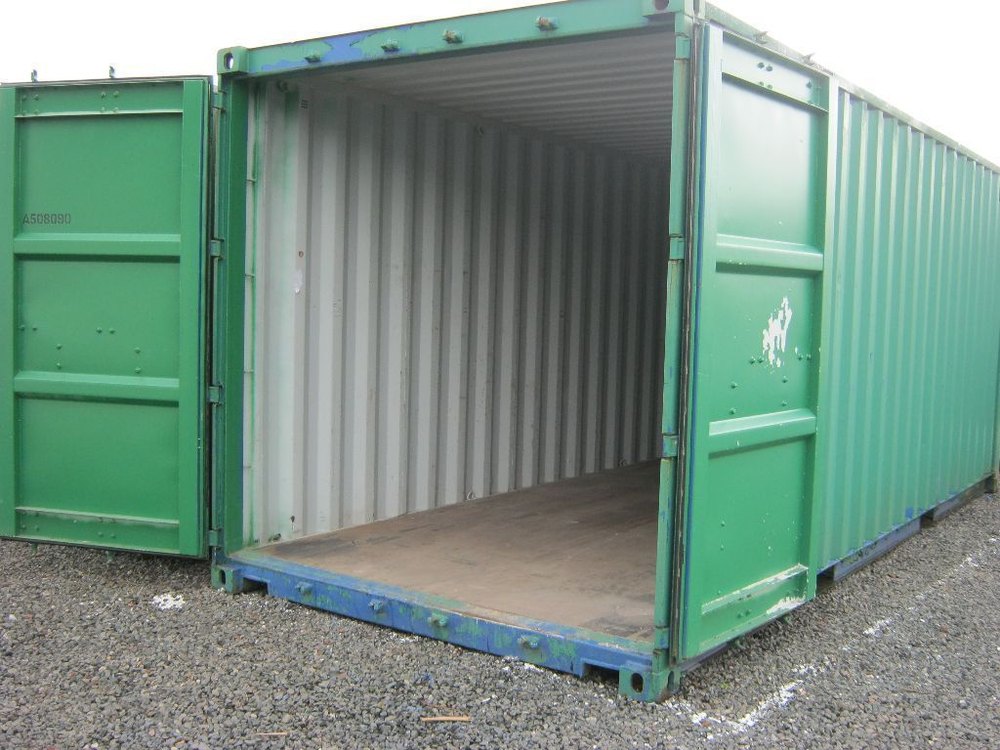 Galvanized Steel 20 Feet Intermodal Container, Capacity: 10-20 ton