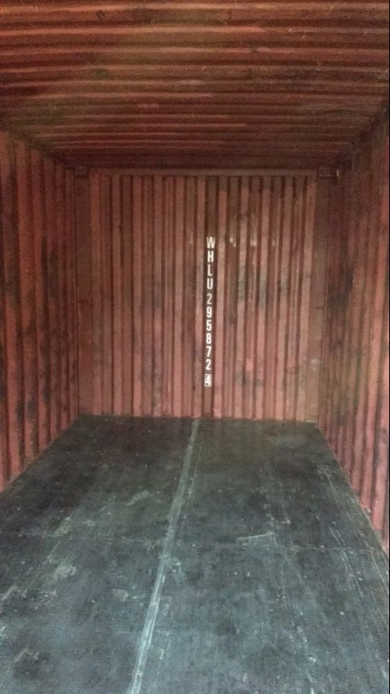 Galvanized Steel 20 Ft Used Cargo Container