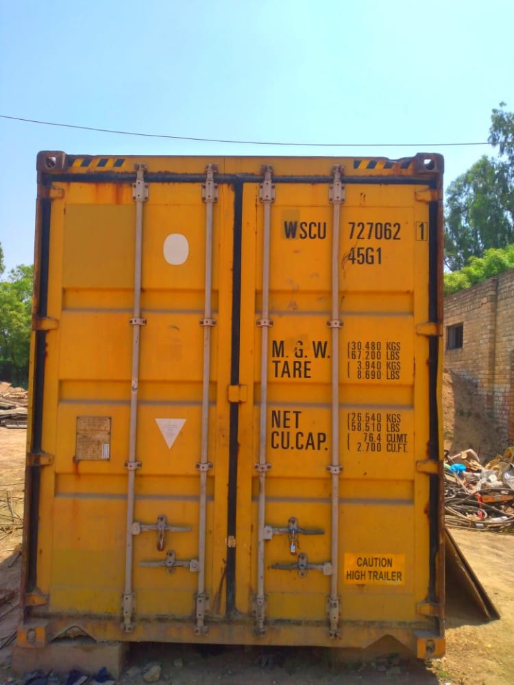 Corten Steel 20 feet Cargo Container, For Storage, Capacity: 20-30 ton