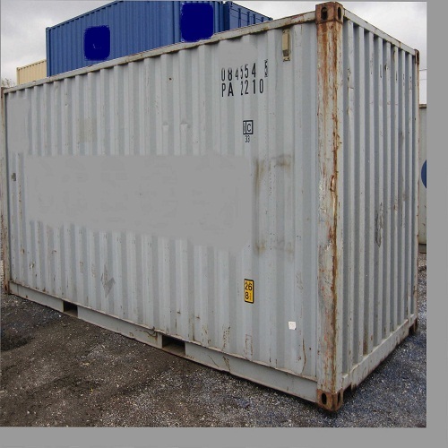 SHAGAI Galvanized Steel 20 Feet Used Container, Capacity: 10-20 ton