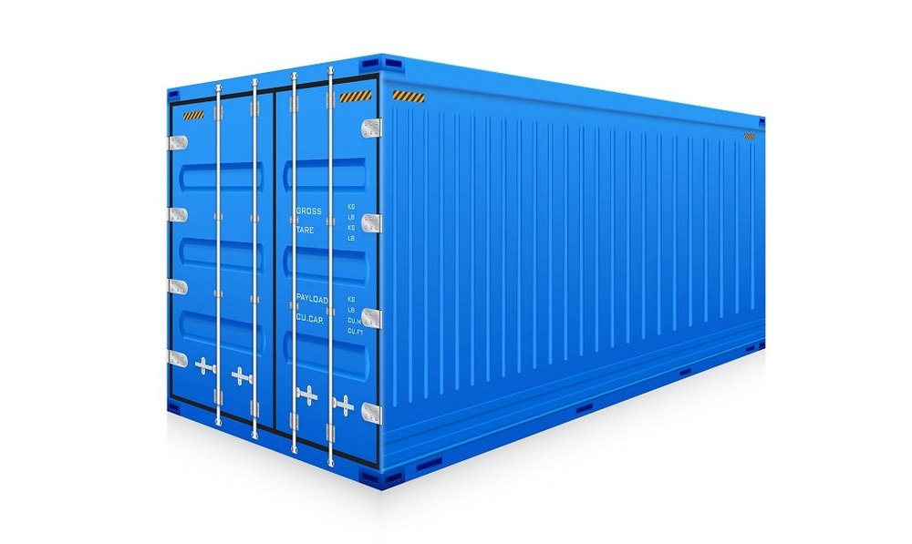 Galvanized Steel 20 feet Used Shipping Container