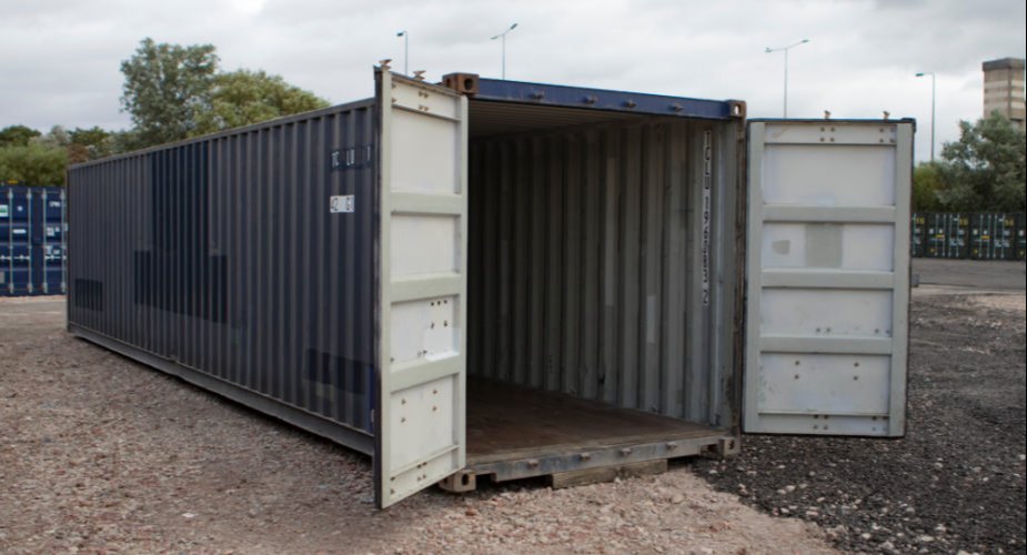 Old Cargo Container, For Storage