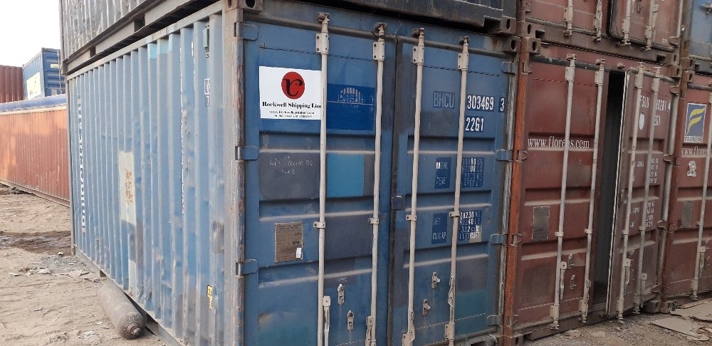 Rockwell Containers Cotton A Grade Used Container, For Storage, Capacity: 20-30 ton