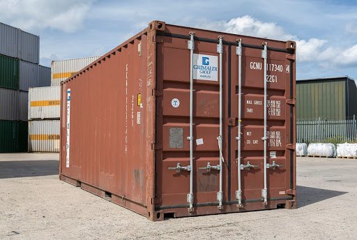 Mild Steel 20 feet Used Shipping Containers, Capacity: 20-30 ton