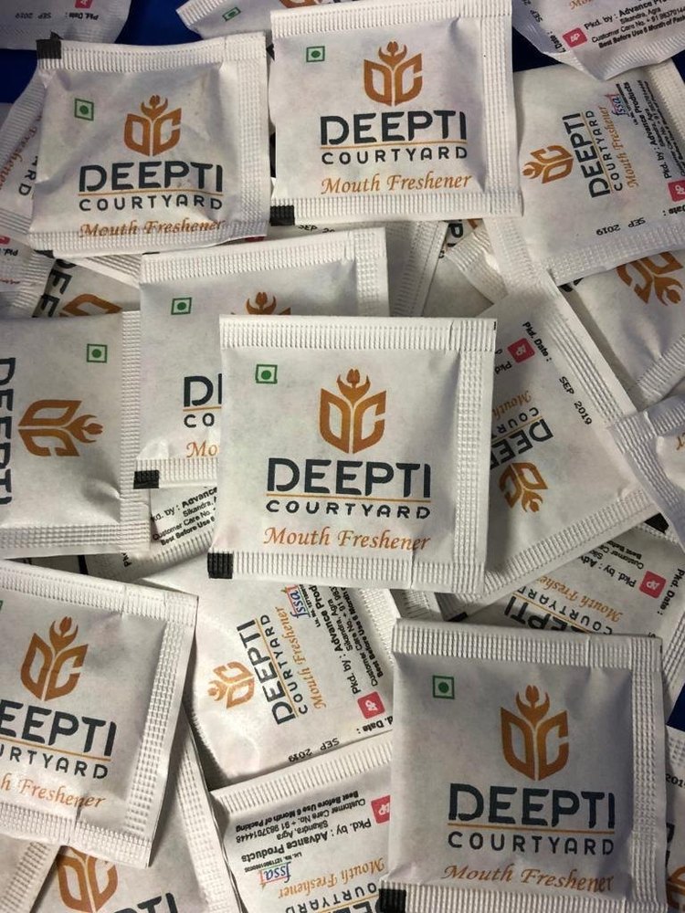 Customized Mouth Freshener Sachet, Packaging Size: 5 Gm