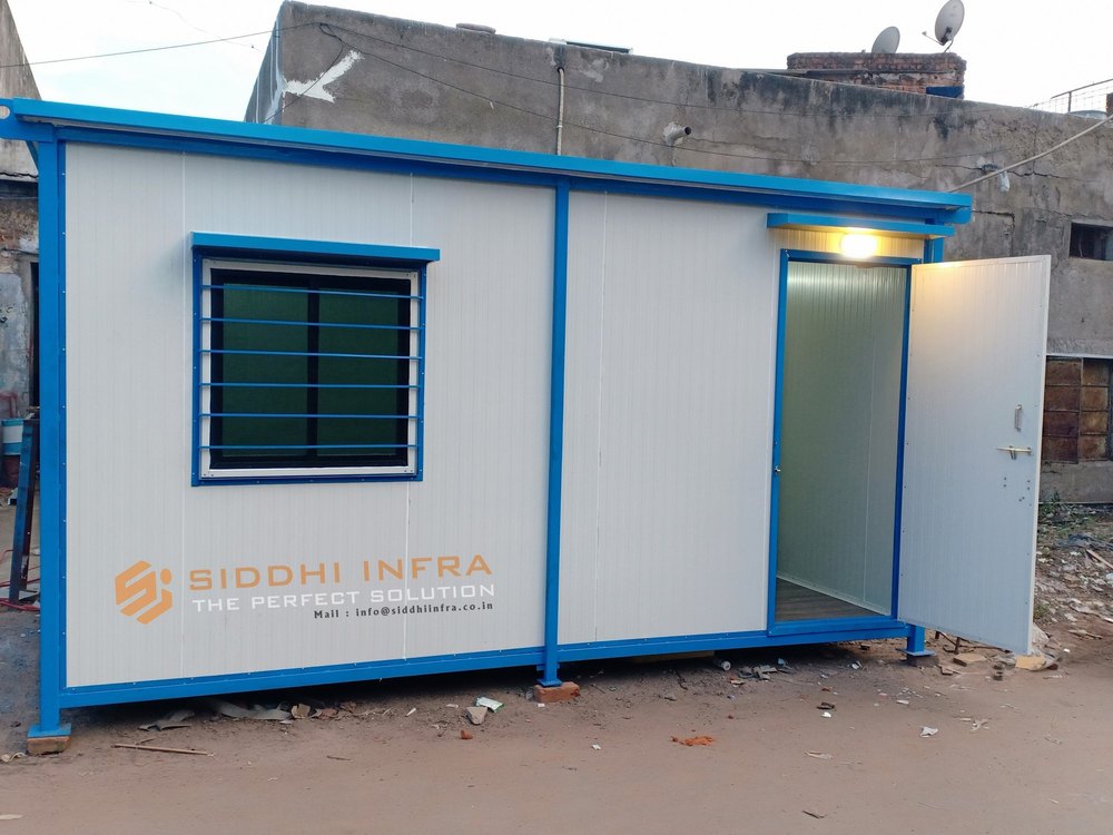 Stainless Steel Pan India Insulated Containers cabin, Capacity: 1-10 ton