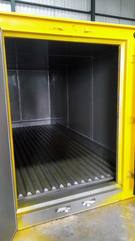 Mild Steel Milk Delivery Truck Containers, Capacity: 30-40 ton