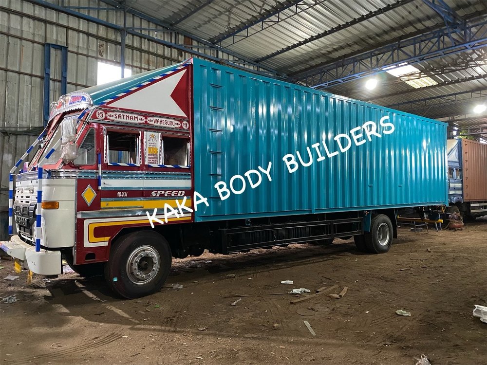 Truck Container Body, For transportation, Vehicle Model: Eicher 3019