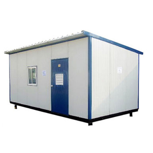 Modular Mild Steel Portable Site Cabin, Size: 15-20 Ft (Height)