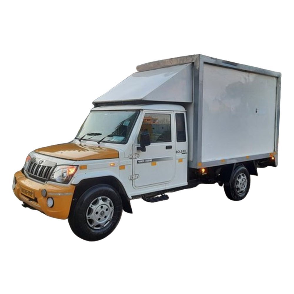 Mild Steel Insulated Fish Shipping Container, Capacity: 1 ton