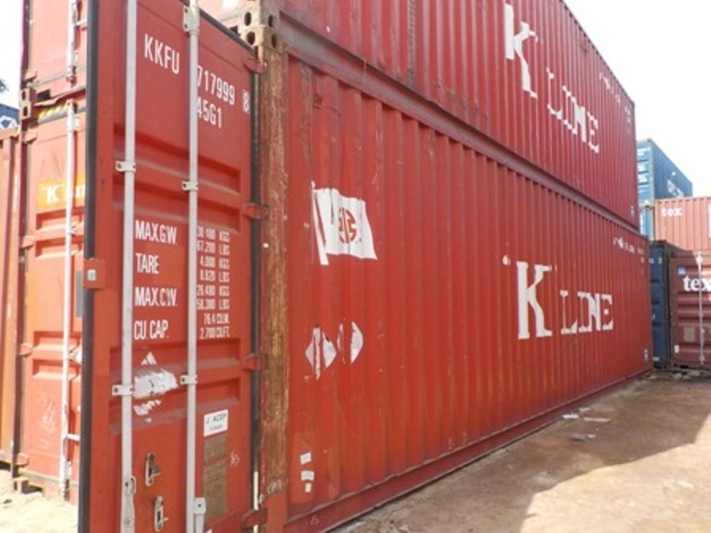 40 feet Dry Van Containers, Capacity: 10-20 ton