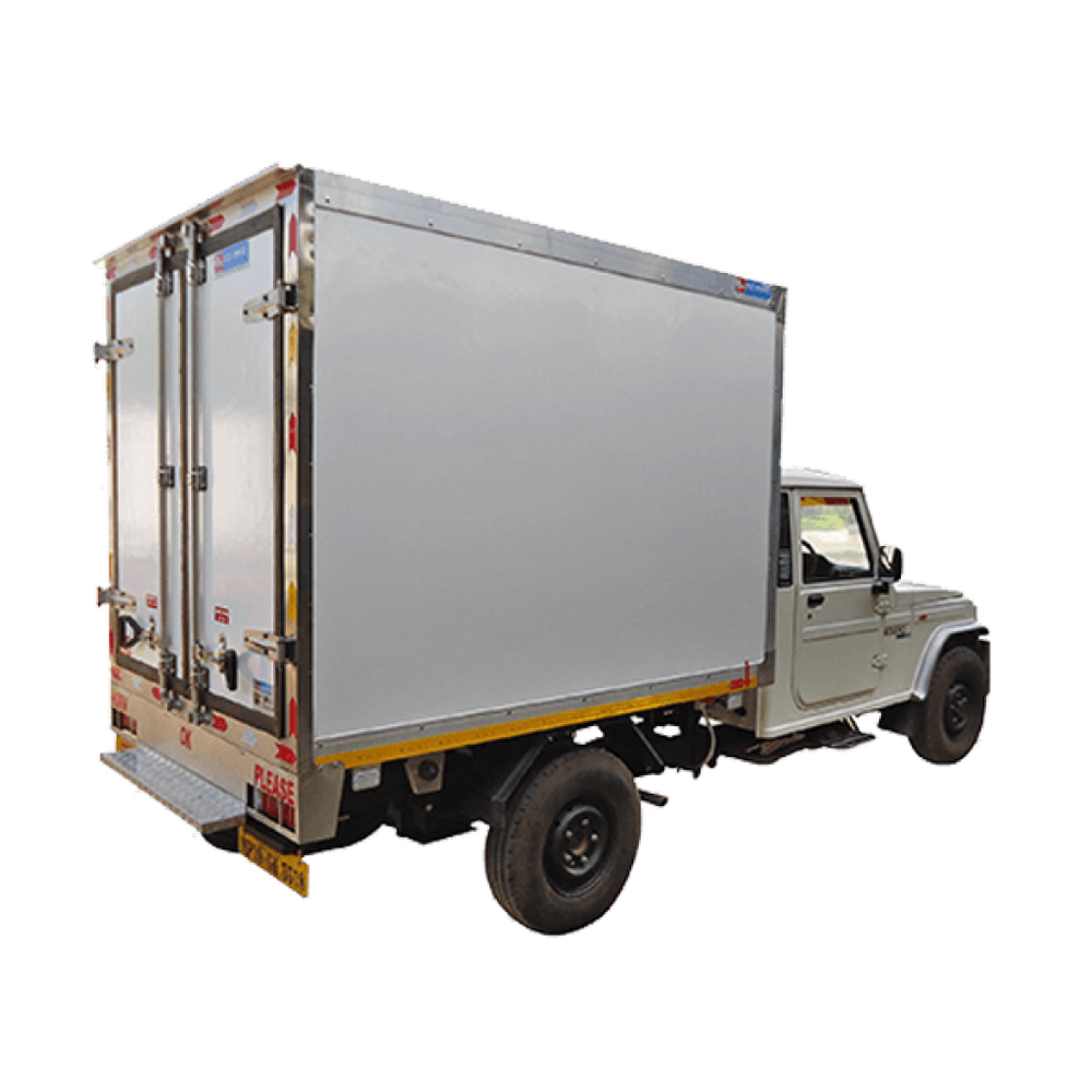 Stainless Steel MS Dry Van Container, Capacity: 5 Ton
