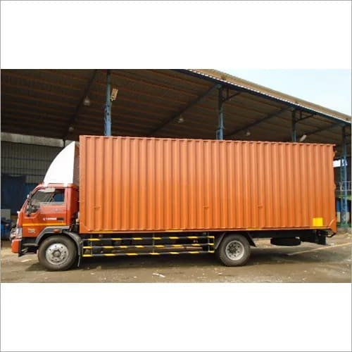 Galvanized Steel 20 ft Dry Truck Container, For Shipping, Capacity: 10 Ton