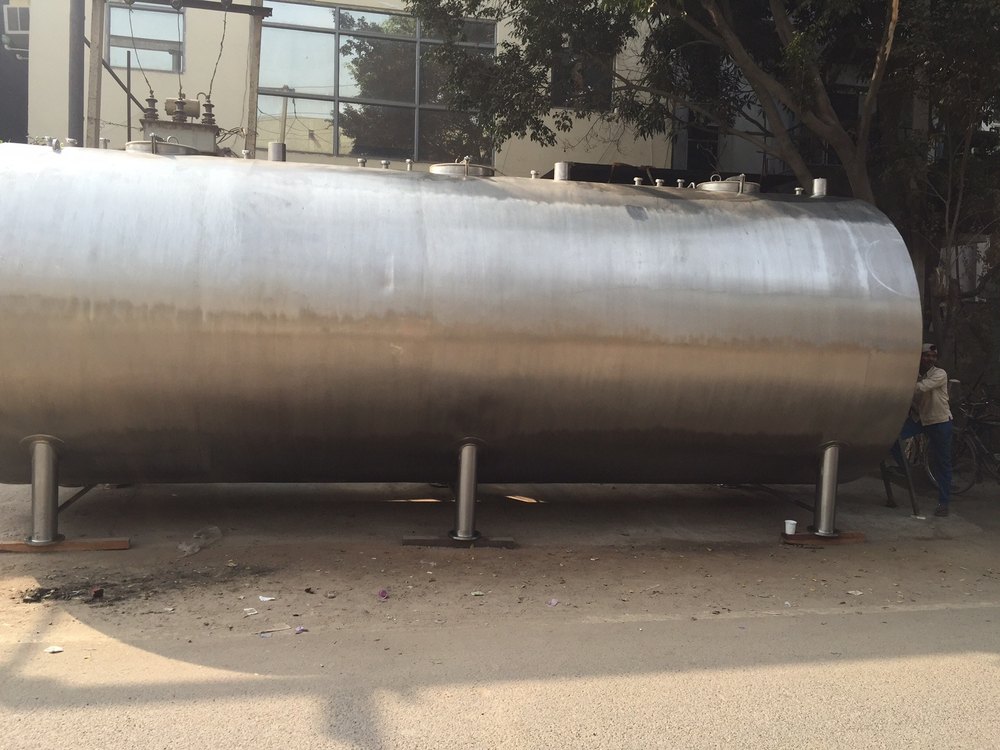 Stainless Steel Tank Container, Capacity: 1-10 ton