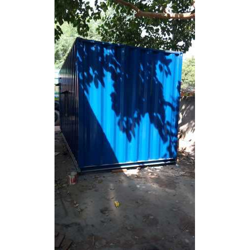 Blue Cargo Container