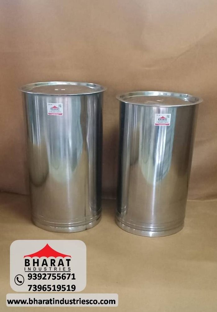 Food Products Steel Drums, Capacity: 50 Ltr