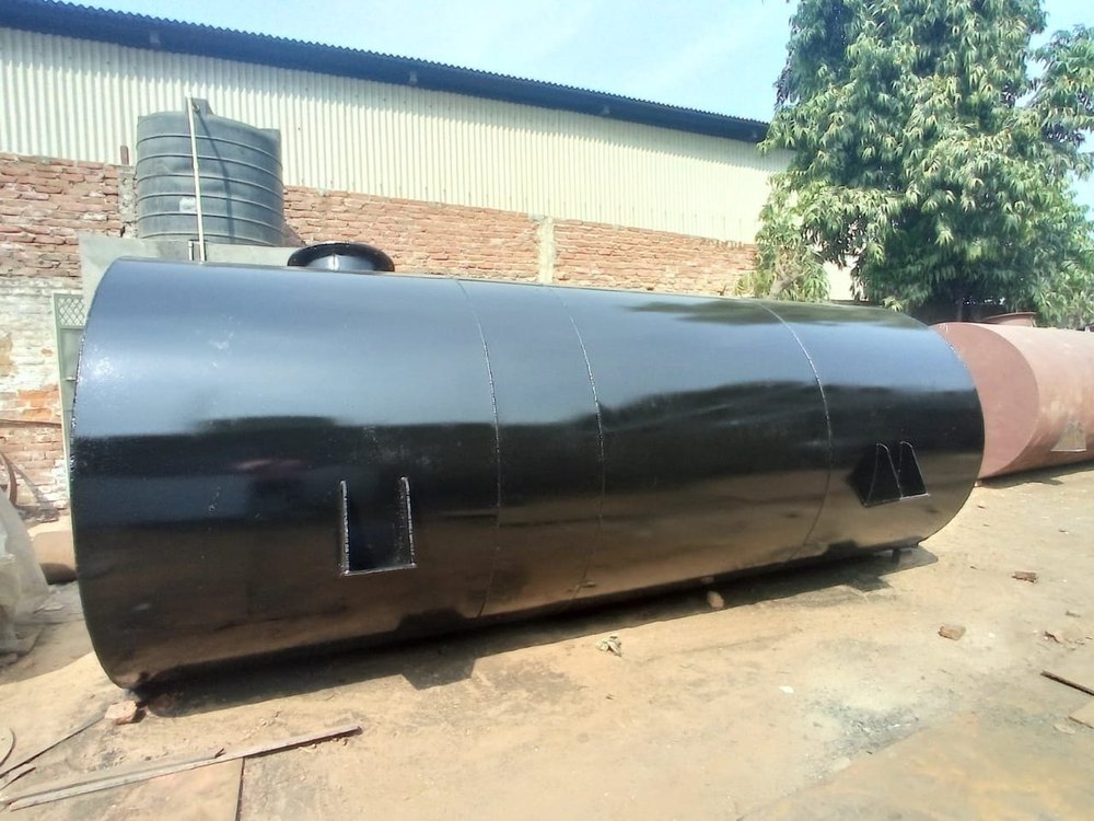 Mild Steel And Stainless Steel black Diesel Underground Storage Tank, Storage Capacity: 1000-100000
