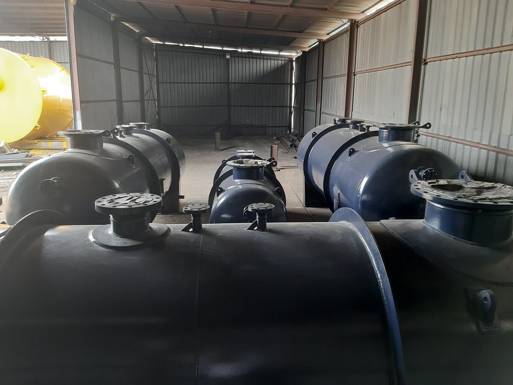 United Mild Steel Diesel Storage Tank, Capacity(litre): 50000