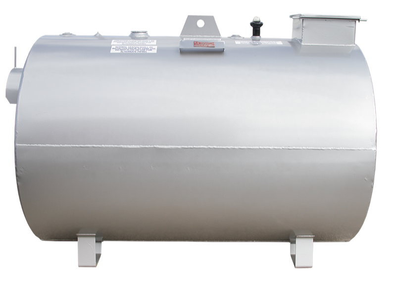 Mild Steel Silver Diesel Storage Tank, Storage Capacity: 1000L