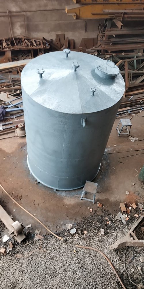 Silver Diesel Storage Tank, Storage Capacity: 1kl to 200kl