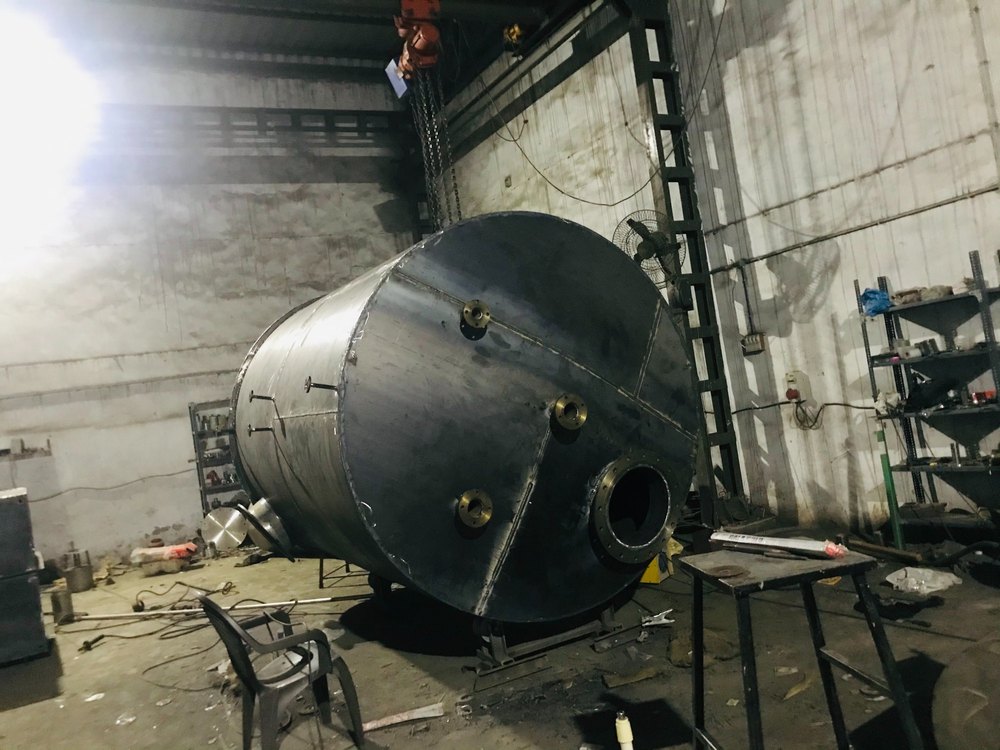 CHARMI ENGINEERING MS FO Storage Tank, Capacity: 500-40000L, Steel Grade: Mild Steel