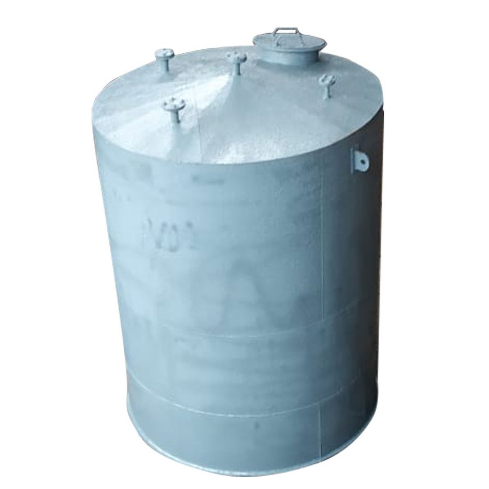 Mild Steel Petroleum Storage Tank, Capacity: 500 Liters