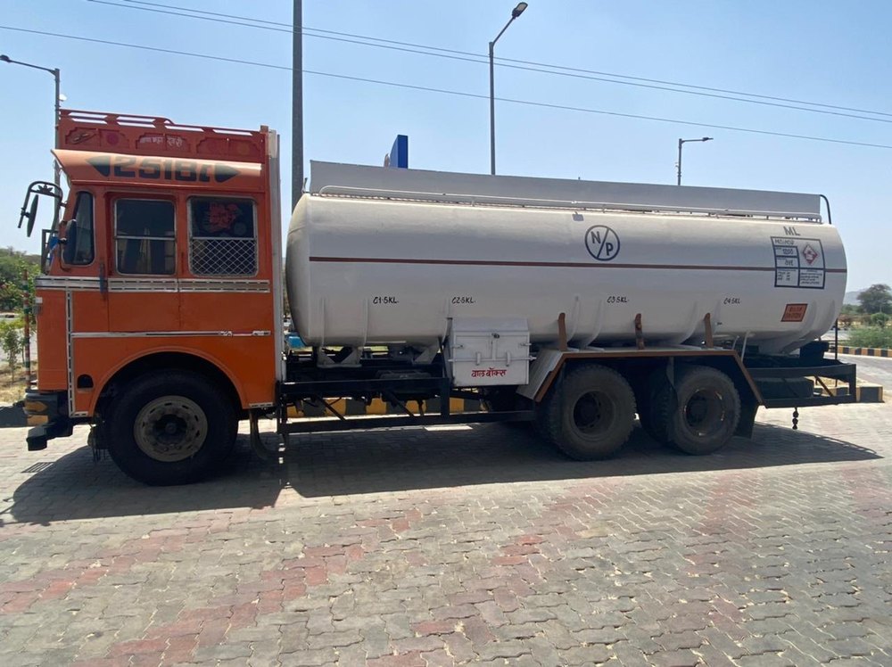 23k Litre Top Loading Petroleum Tanker For Fuel Transportation