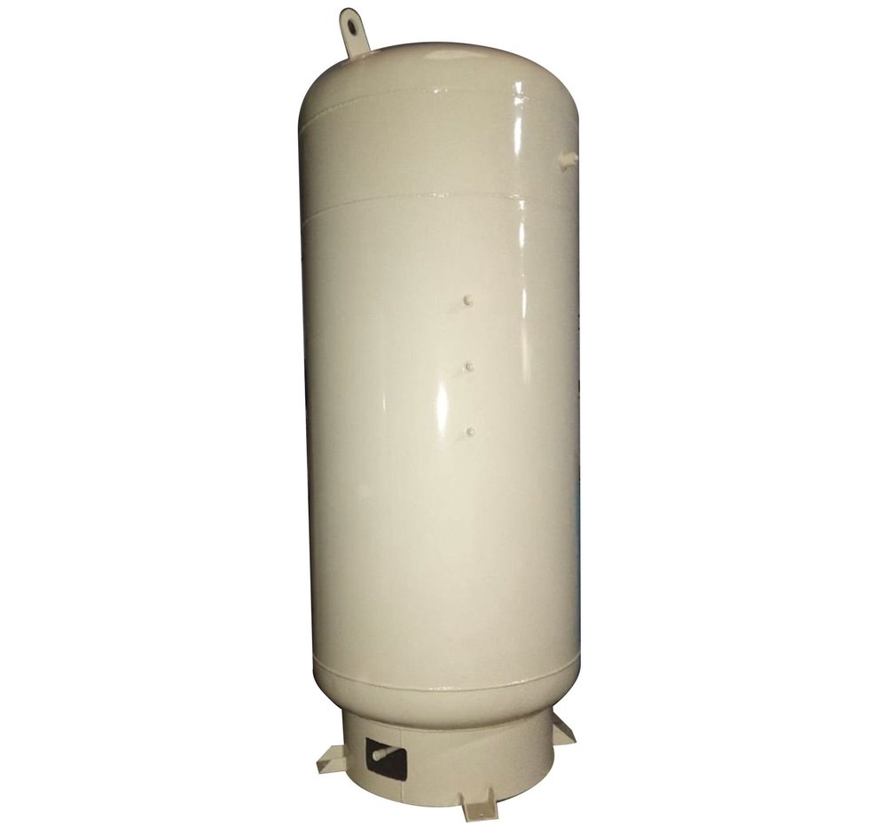 White Mild Steel Gas Storage Tank