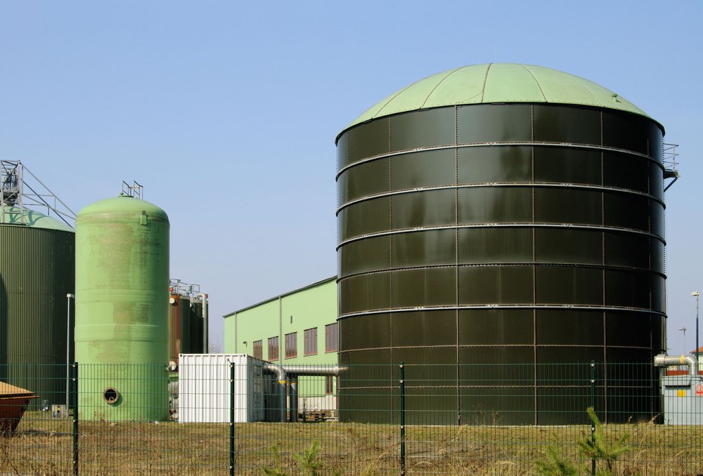 Zincalume Steel Biomass Gas Storage Tanks, Storage Capacity: 500000 Liter