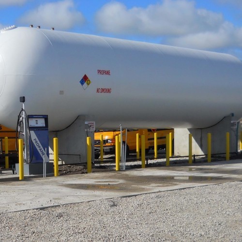 Propane Storage Tank
