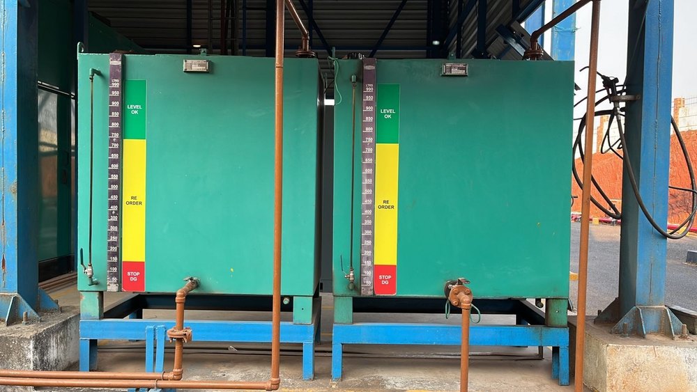 Green Diesal Tank, Storage Capacity: 1000L