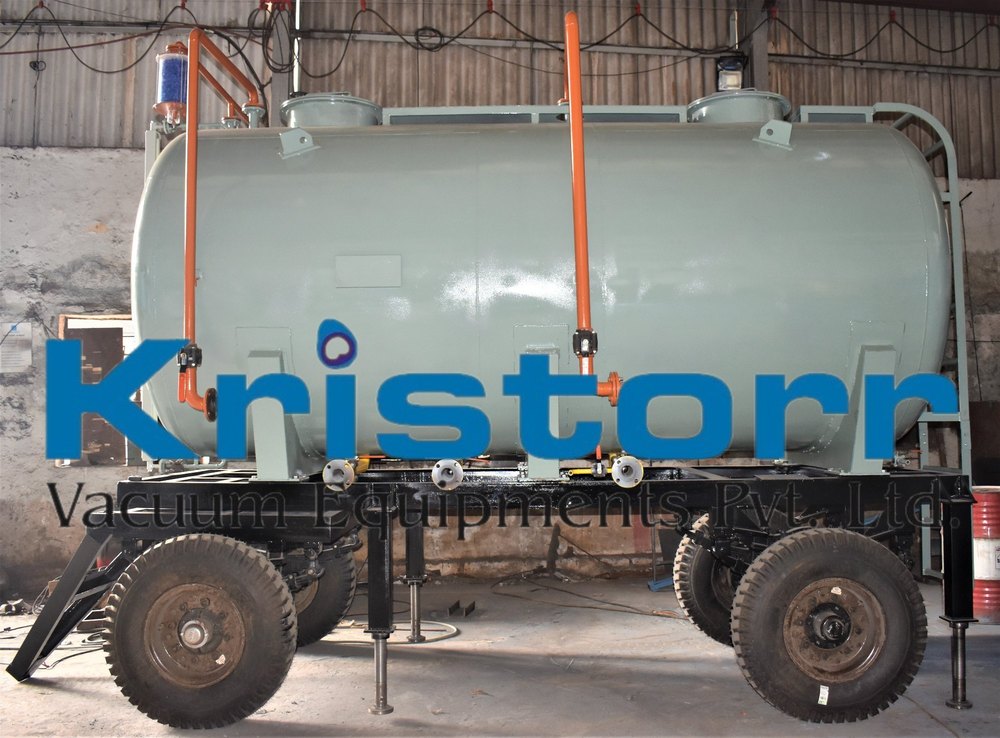 MS White Transformer Oil Storage Tank, Cylindrical, Storage Capacity: 1000L