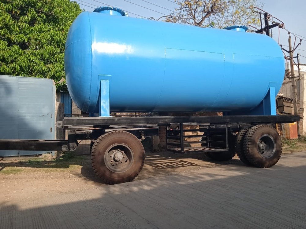 Transformer Oil Storage Tank Trolley Mounted