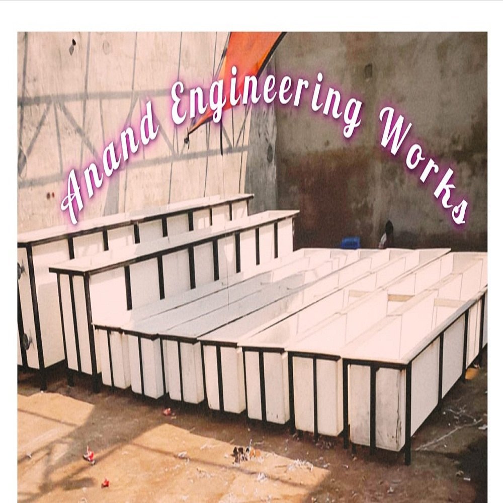 Chemicals/Oils Pp Electroplating Pickling Tanks, For Industrial, Capacity: 500-1000 L