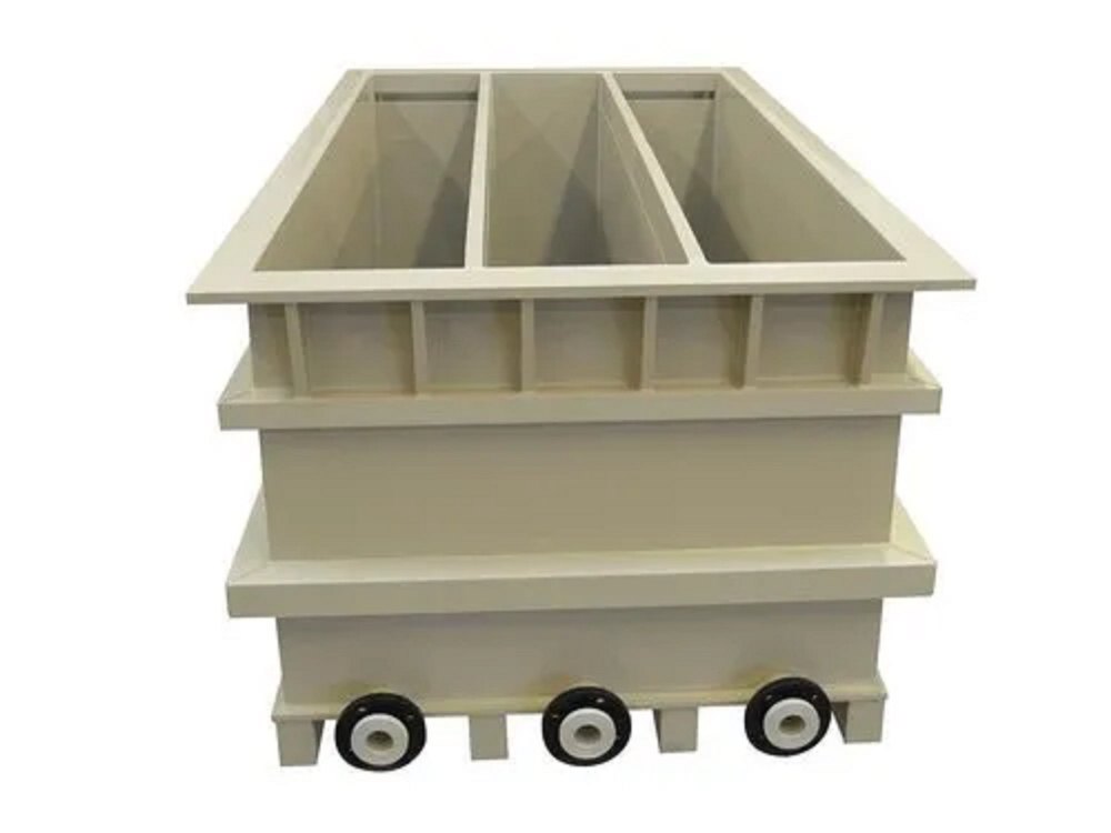 Plating Chemical PP Electroplating Tank, Capacity: 1000 litre