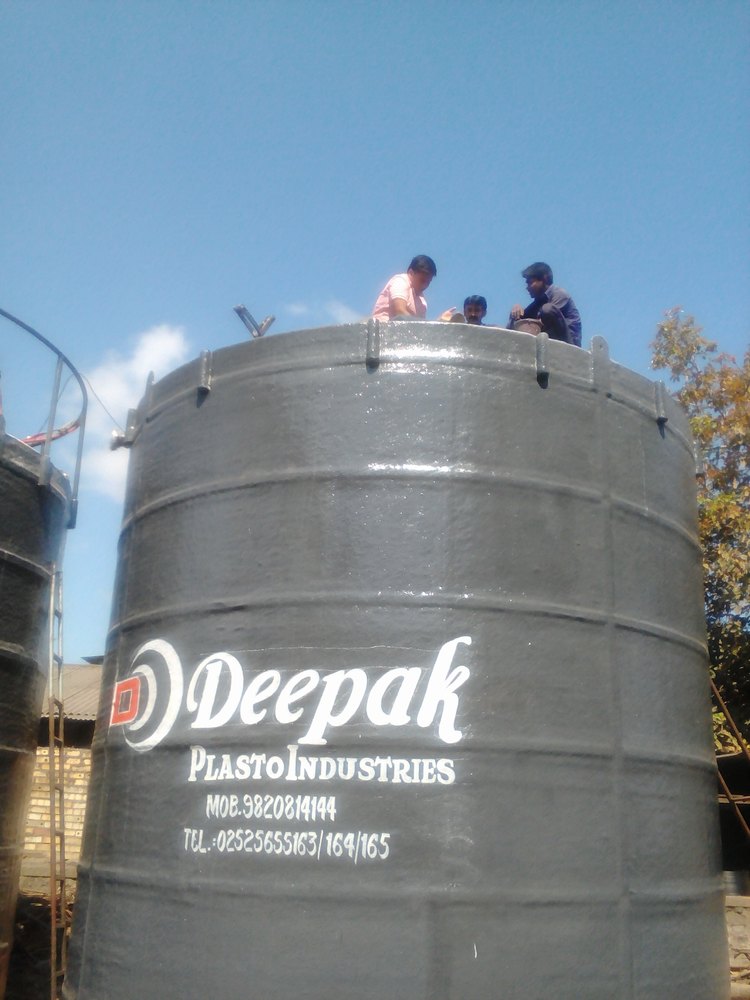 costomise PPFRP Chemical Storage Tank, Capacity: 500L - 80KL