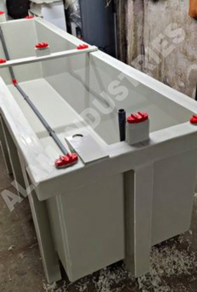Rectangle Polypropylene Copper Plating Tank