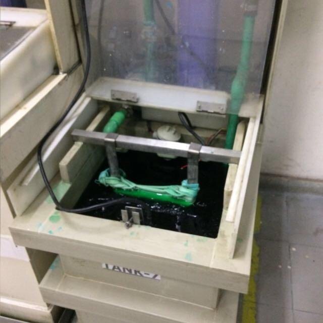 18Amp Chrome Plating Electroforming Tank, 415v