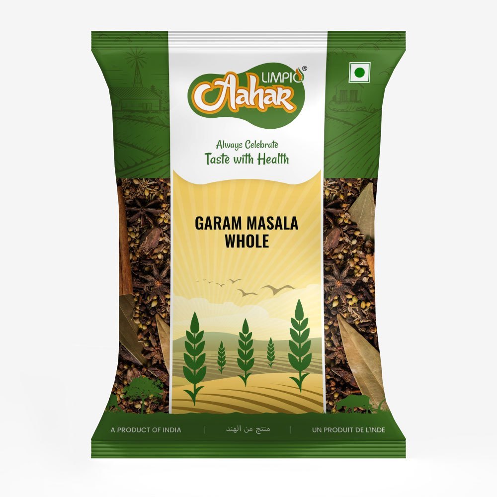 Limpio Aahar Garam Masala Whole, Pouch