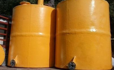 1000L Black Brine FRP Storage Tanks