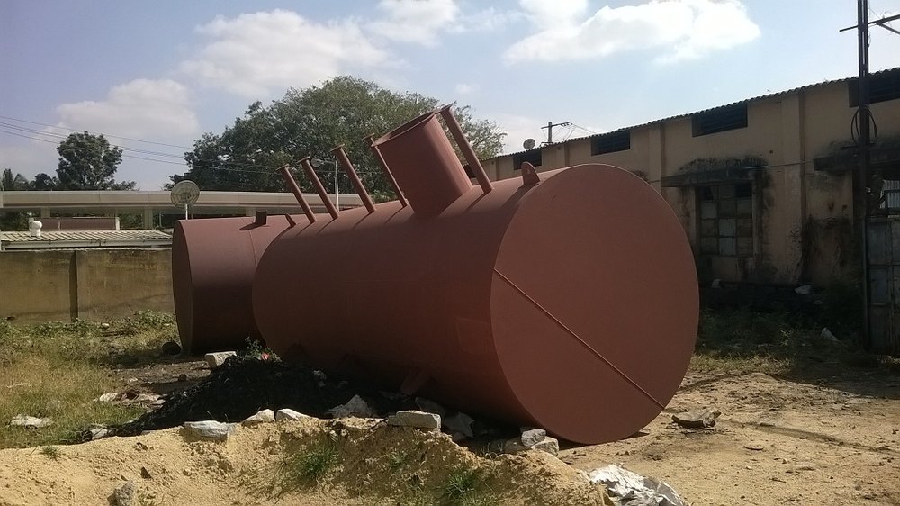 HSD Yard Metal Storage Tanks